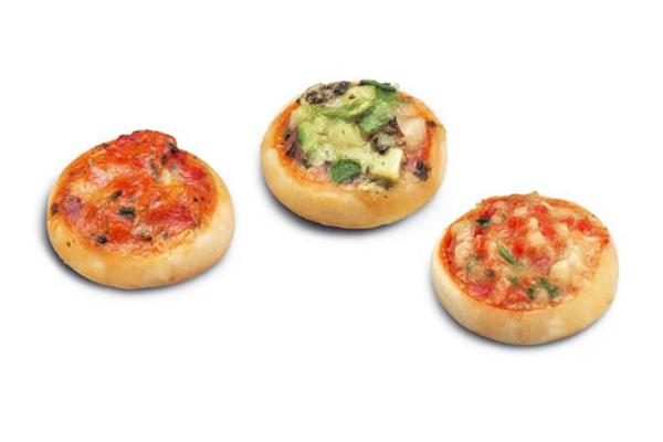 Pizzettini Aperò - Surgelati 3 gusti diam. 4,2 cm - 90 pezzi € 31,00 1