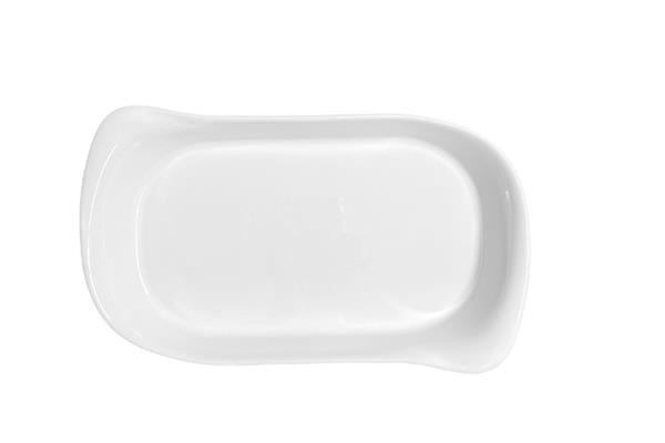 Piatto extra large porcellana bianco Smaltato serie Naoto 1