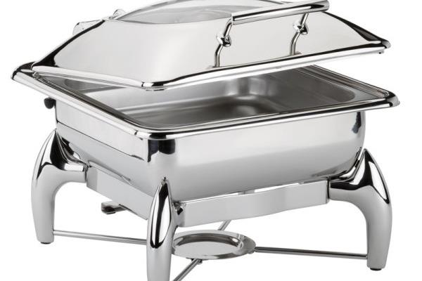 Chafing dish window gn 2/3 con base - Spring 1