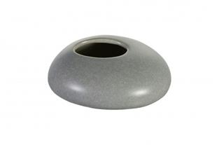 Vaso Stone grigio cm. 11,5 - Sibo