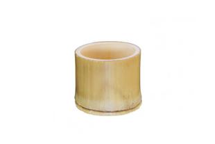 Bicchierino bambù verde dritto, 44 ml, diametro 5,5 x h 4,5 cm