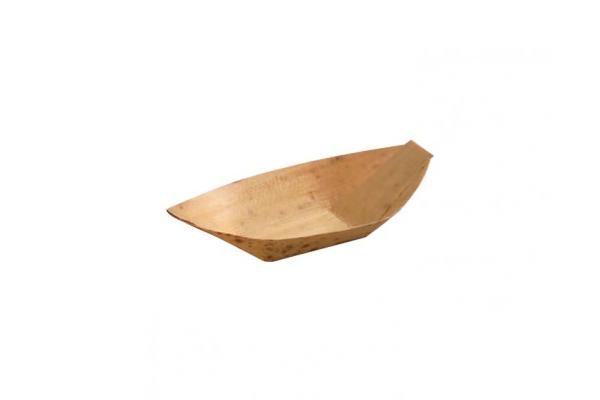 Barchetta in foglia di bambù 140 ml 7,5 cm 1