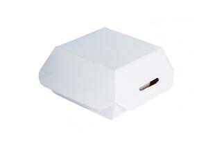 EATBURG Mini scatola da hamburger cartone bianco 7 cm