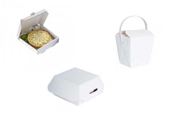 EATBURG Mini scatola da hamburger cartone bianco 9 cm 2
