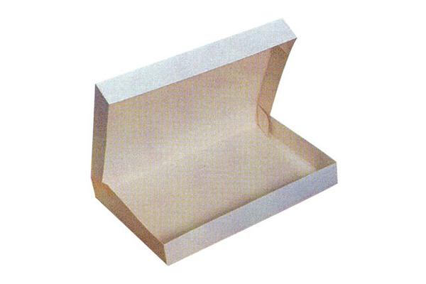 Scatola pasto cartone bianco 28 x 42 cm 1