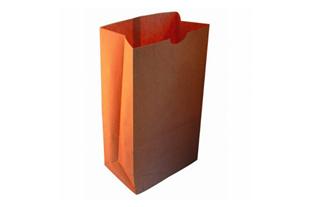 Busta carta kraft riciclata base larga 18 x 11 x h 35 cm