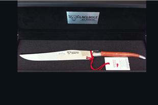 Coltello Trinciante Inox In Legno Rosa