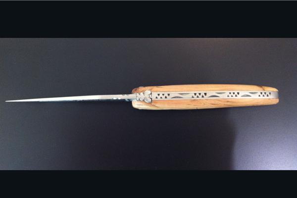 Coltello Pieghevole Inox 10 cm 2