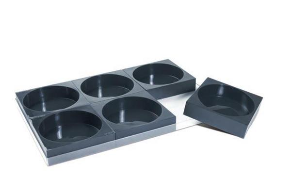 Pavocake - Sistema composto da 6 tortiere singole in Silicone 4