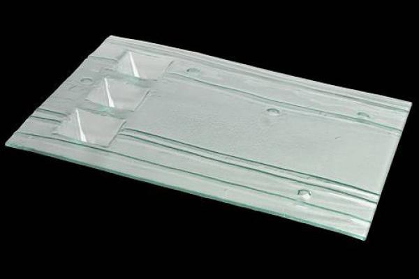 Buffet Plate Square Well 1