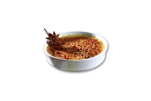 ASSIETTE CREME BRULEE