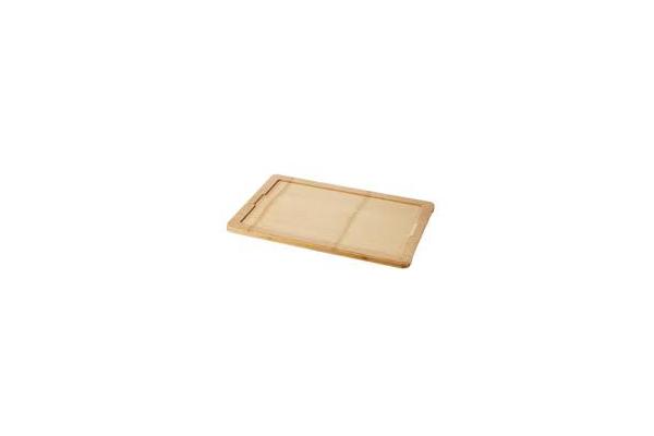 PLATEAU POUR ASSIETTE 40x25CM BASALT 1