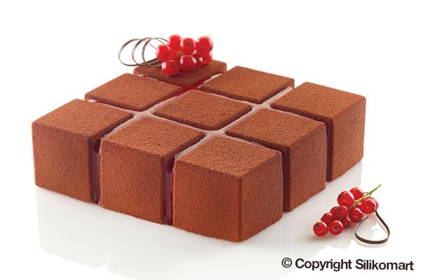 CUBIK - STAMPO SILICONE BIANCO SILIKOMART 2