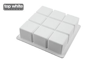 CUBIK - STAMPO SILICONE BIANCO SILIKOMART