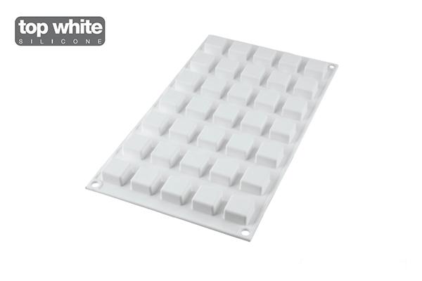 MICRO SQUARE5 STAMPO SILICONE N.35 BIANCO SILIKOMART 1