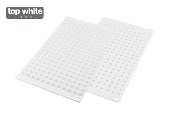 MINI PEARL STAMPO SILICONE BIANCO SILIKOMART 1