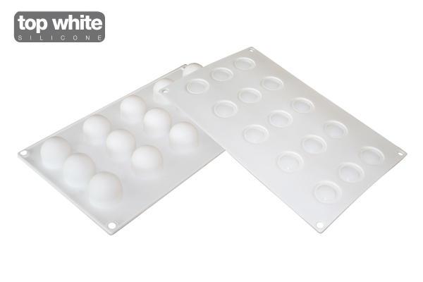 MINI TRUFFLES STAMPO SILICONE BIANCO SILIKOMART 1