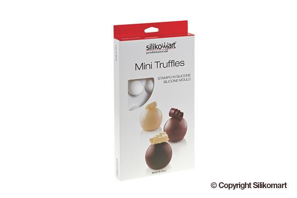 MINI TRUFFLES STAMPO SILICONE BIANCO SILIKOMART 8