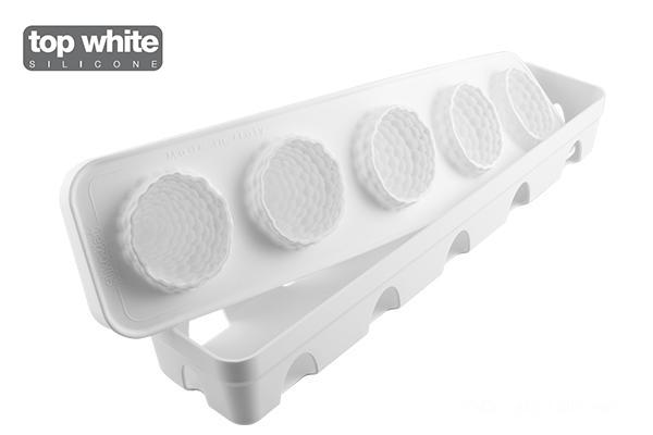 MORA E LAMPONE STAMPO SILICONE + SUPPORTO PLASTICA SILIKOMART 1