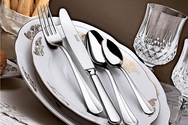 Set posate in Acciaio Inox 18-10. Made in Italy. Finitura lucida. Spessore 3,5 mm. 2