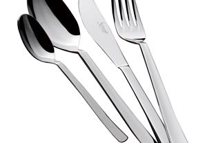 Set posate in Acciaio Inox 18-10. Made in Italy. Finitura lucida. Spessore 2,5 mm.