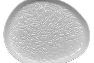 Piatto porcellana Smaltato serie Rex L