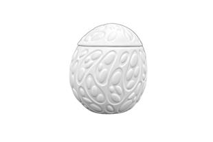 Uovo Rex Egg S porcellana - base + coperchio