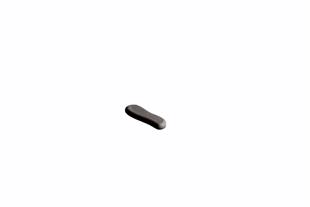 Base Cutlery porcellana Opaco nero serie Jelly Beltz