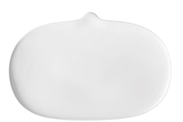 Piatto grande porcellana Opaco serie The Tablet 1
