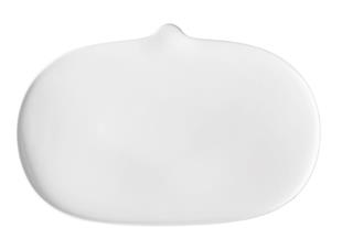 Piatto grande porcellana Opaco serie The Tablet