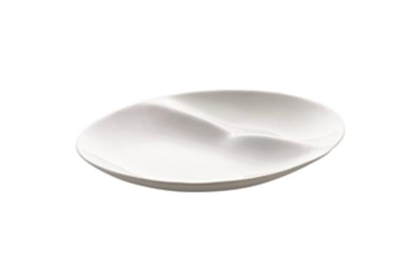 Piatto dessert porcellana Smltato serie Shell 1