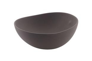 Ciotola Ramen porcellana nero Opaco serie Shell Beltz