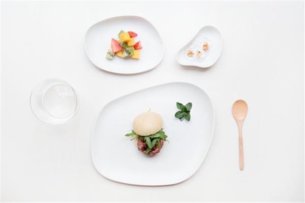 Set piatti porcellana Opaco serie Yayoi 2