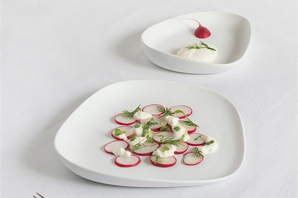 Piatto Superlfat porcellana Opaco serie Yayoi 2