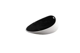Coppetta mini porcellana Nero serie Jomon