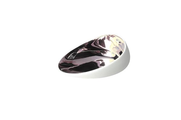 Coppetta mini porcellana Argento serie Jomon 1