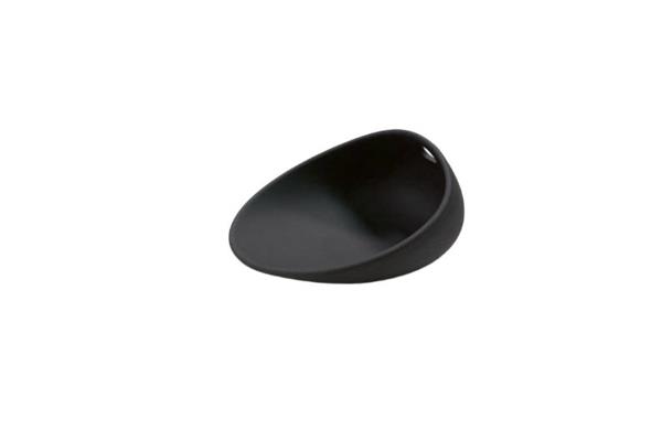 Coppetta mini porcellana Nero serie Jomon Beltz 1