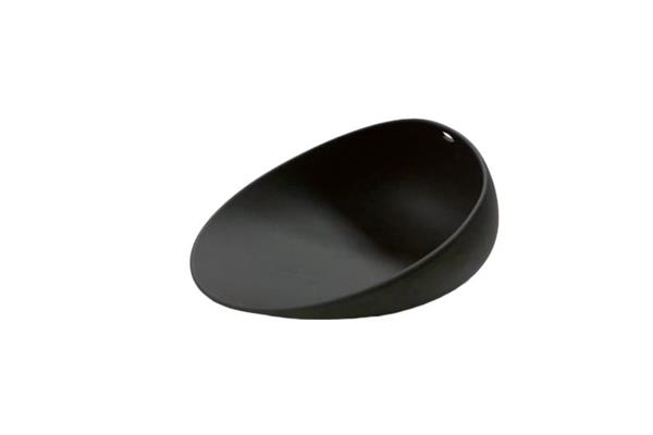 Coppetta grande porcellana Nero serie Jomon Beltz 1