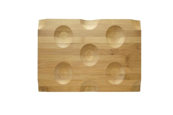 Vassoio bamboo 5 porzioni serie Jomon 1