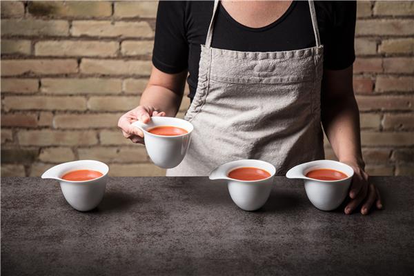 Set regalo tazza + piattino porcellana Smaltato serie Fly 180 3