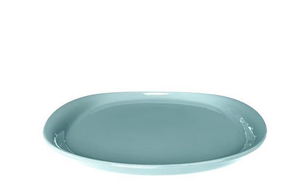 Piatto extra large porcellana blu Smaltato serie Naoto 1