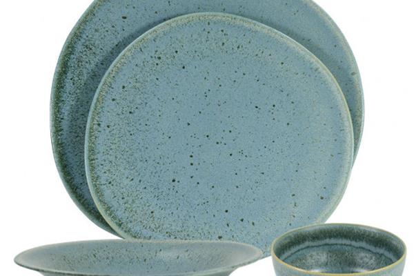Piatto da dessert Karen blu cm. 22 - Sibo 2
