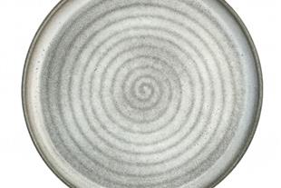 Piatto piano Ethnic grigio cm. 28 - Sibo