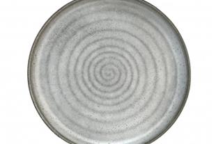 Piatto piano Ethnic grigio cm. 23  - Sibo