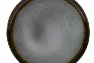 Piatto piano Tindra grigio cm. 27 - Sibo