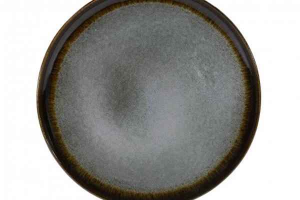 Piatto da dessert Tindra grigio cm. 20 - Sibo 1