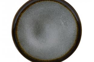 Piatto da dessert Tindra grigio cm. 20 - Sibo