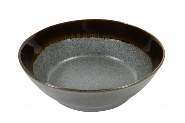Piatto fondo Tindra grigio cm. 19 - Sibo 1