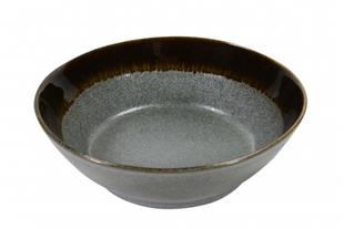 Piatto fondo Tindra grigio cm. 19 - Sibo