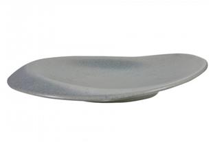 Piatto piano Stone grigio cm. 28 - Sibo
